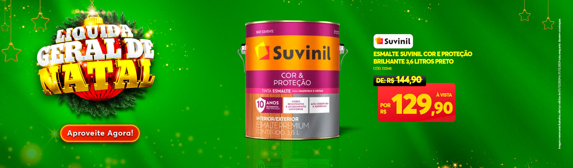 Esmalte Suvinil Cor e Proteção Brilhante