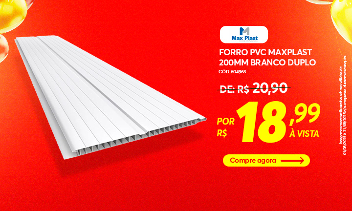 Forro PVC Maxplast