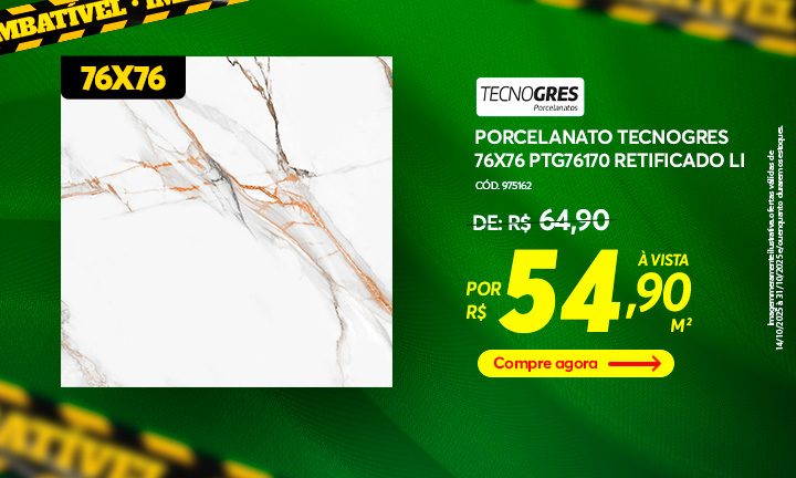 Porcelanato Tecnogres 76X76