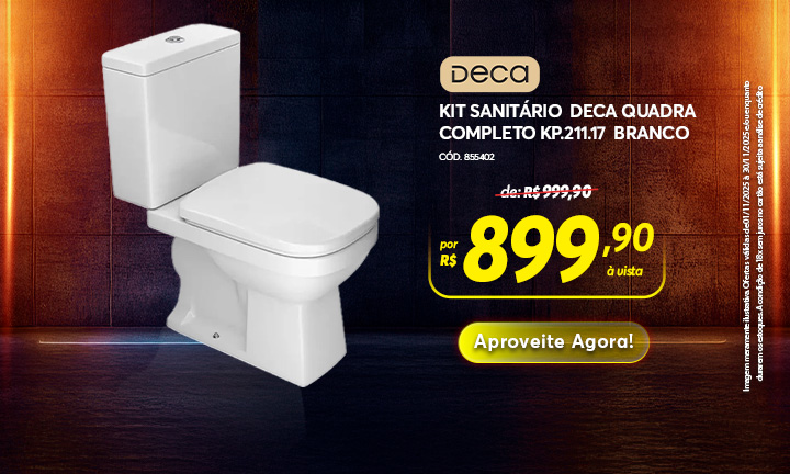 Kit Sanitário Deca Quadra