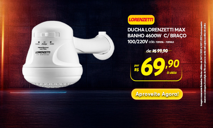 Ducha Lorenzetti MaxBanho