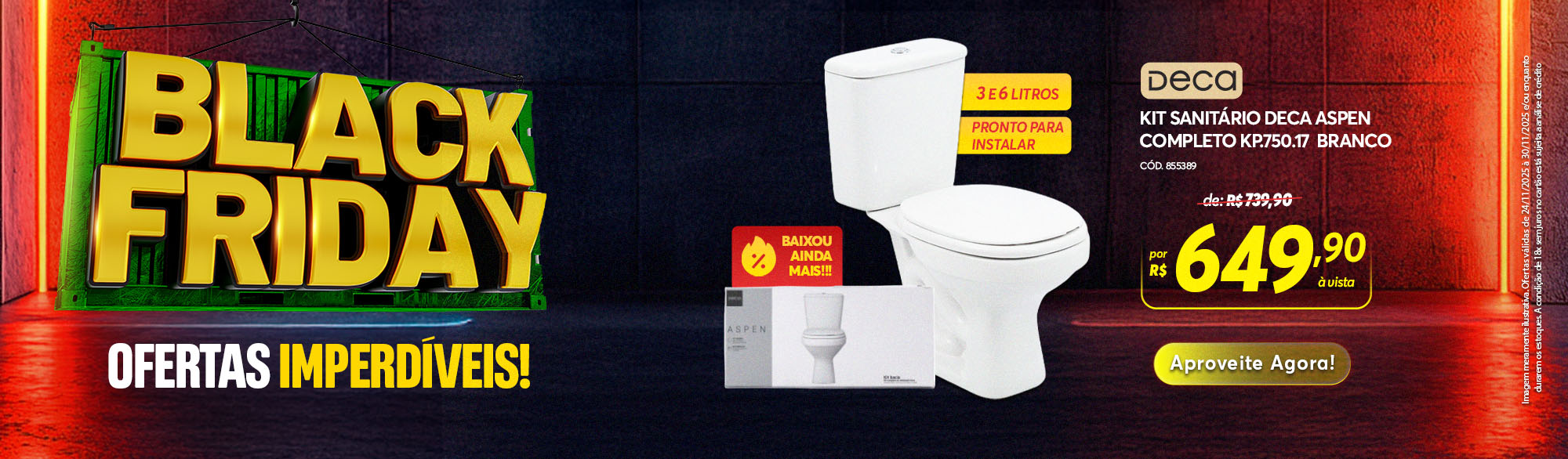 Kit Sanitario Deca Completo