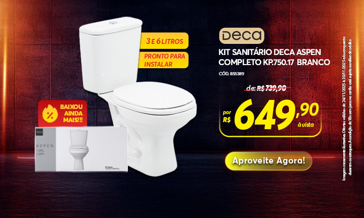 Kit Sanitario Deca Completo
